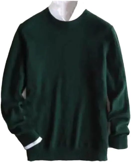 

Мужской свитер из кашемира и хлопка Slim Fit