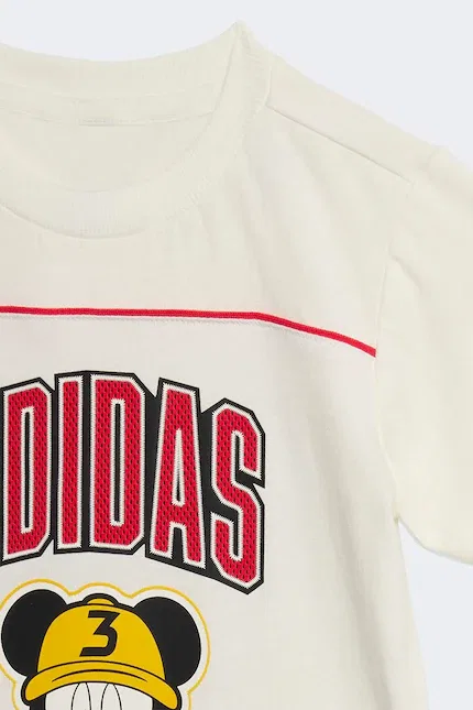 Футболка хлопковая DISNEY Adidas, бежевый — фото 4