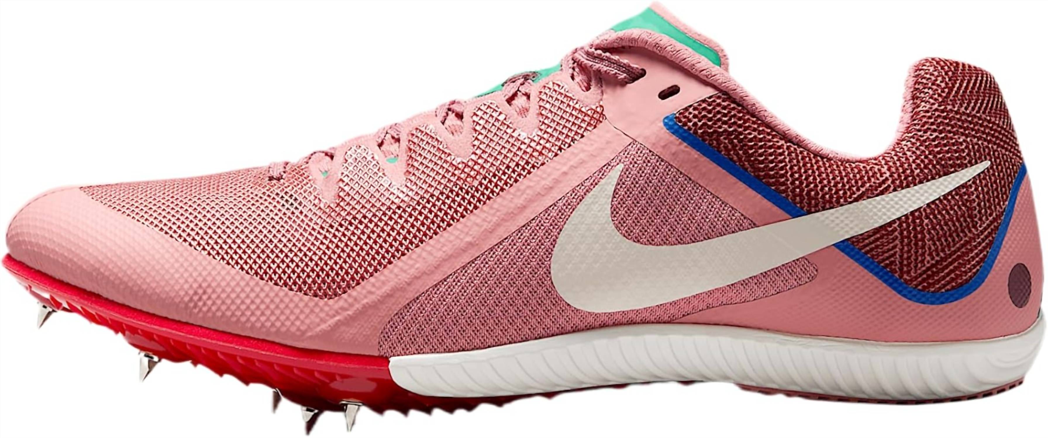 Nike Мужские кроссовки Zoom Rival Multi Spikes в цвете Red Stardust/Pale Ivory — фото 2