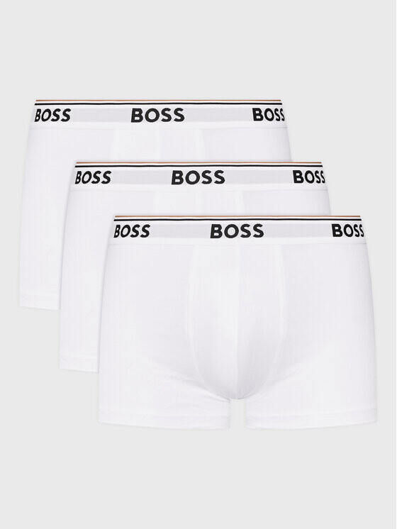 

Комплект из 3 боксеров Boss, белый