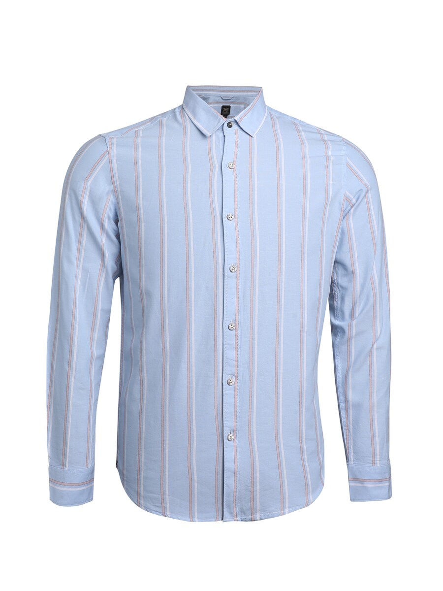

Повседневная рубашка Campus Sutra Regular fit Button Up Shirt Evan, светло-синий