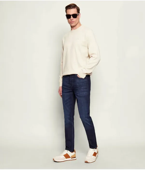 Джинсы H-Delaware slim fit Boss, темно-синий — фото 2