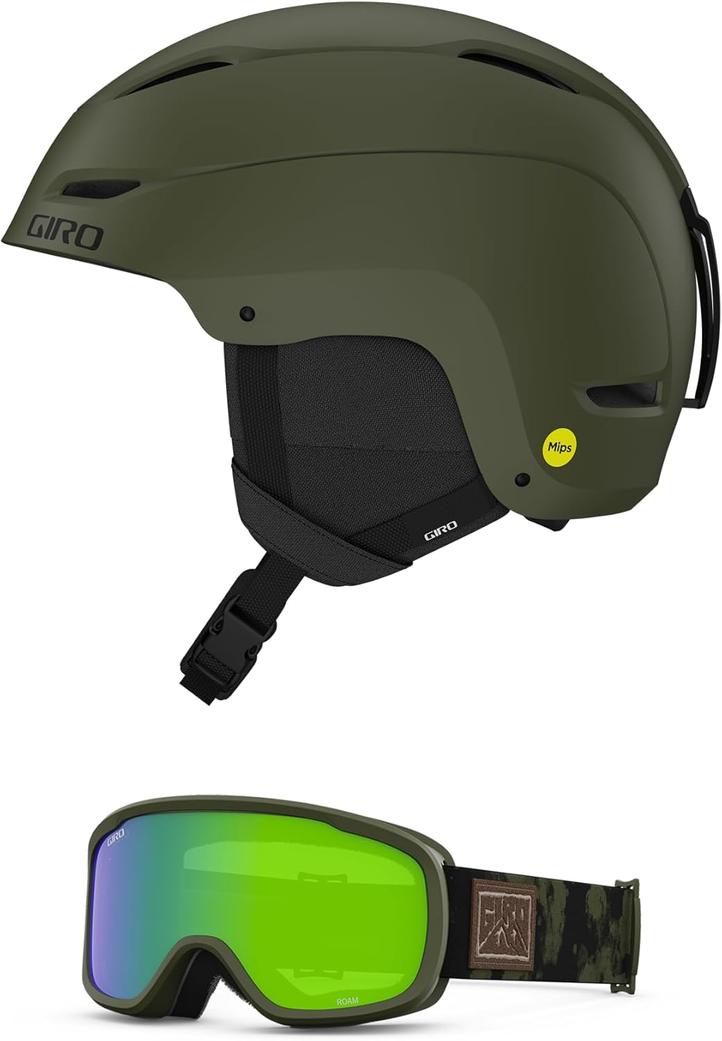 

Шлем для сноуборда Giro Ratio MIPS 2020 - мужской, (Combo) Matte Black - Black Stacked, Черный, Шлем для сноуборда Giro Ratio MIPS 2020 - мужской, (Combo) Matte Black - Black Stacked