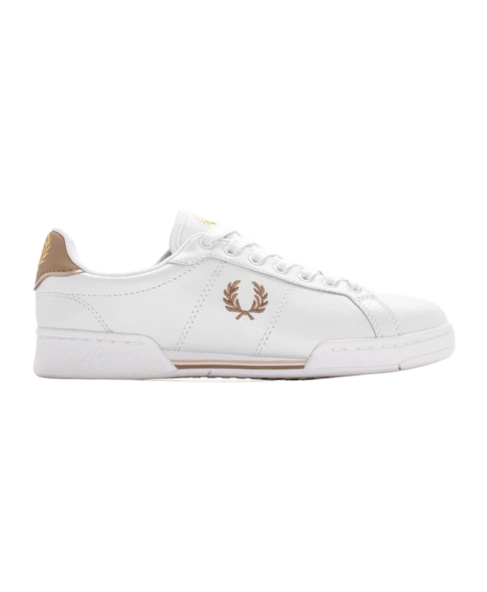 Классические кожаные кроссовки Fred Perry, белый