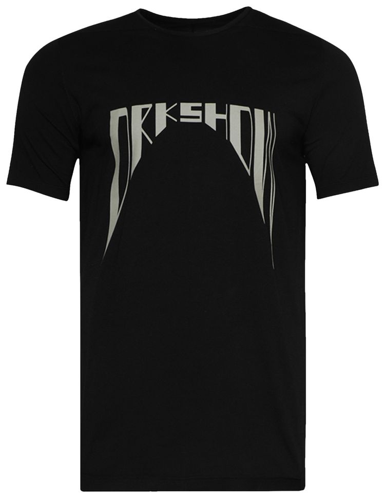 

Футболка Rick Owens DRKSHDW Level Tee 'Black/Pearl', черный