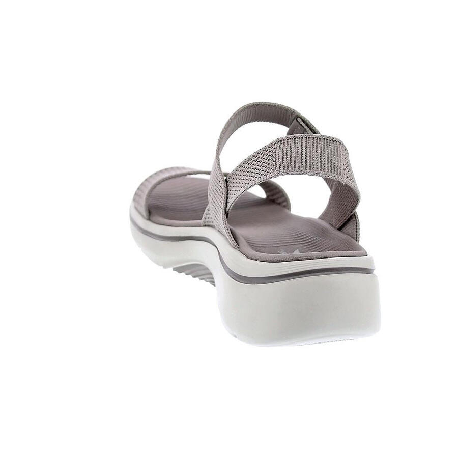 САНДАЛИИ Ergonomica ЖЕНСКИЕ Сандалии Skechers Go Walk Arch Fit Серо-коричневые — фото 3