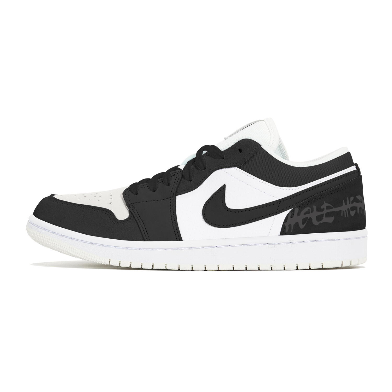 

Кроссовки Air Jordan 1 Vintage Basketball Shoes Unisex Low-Top Black