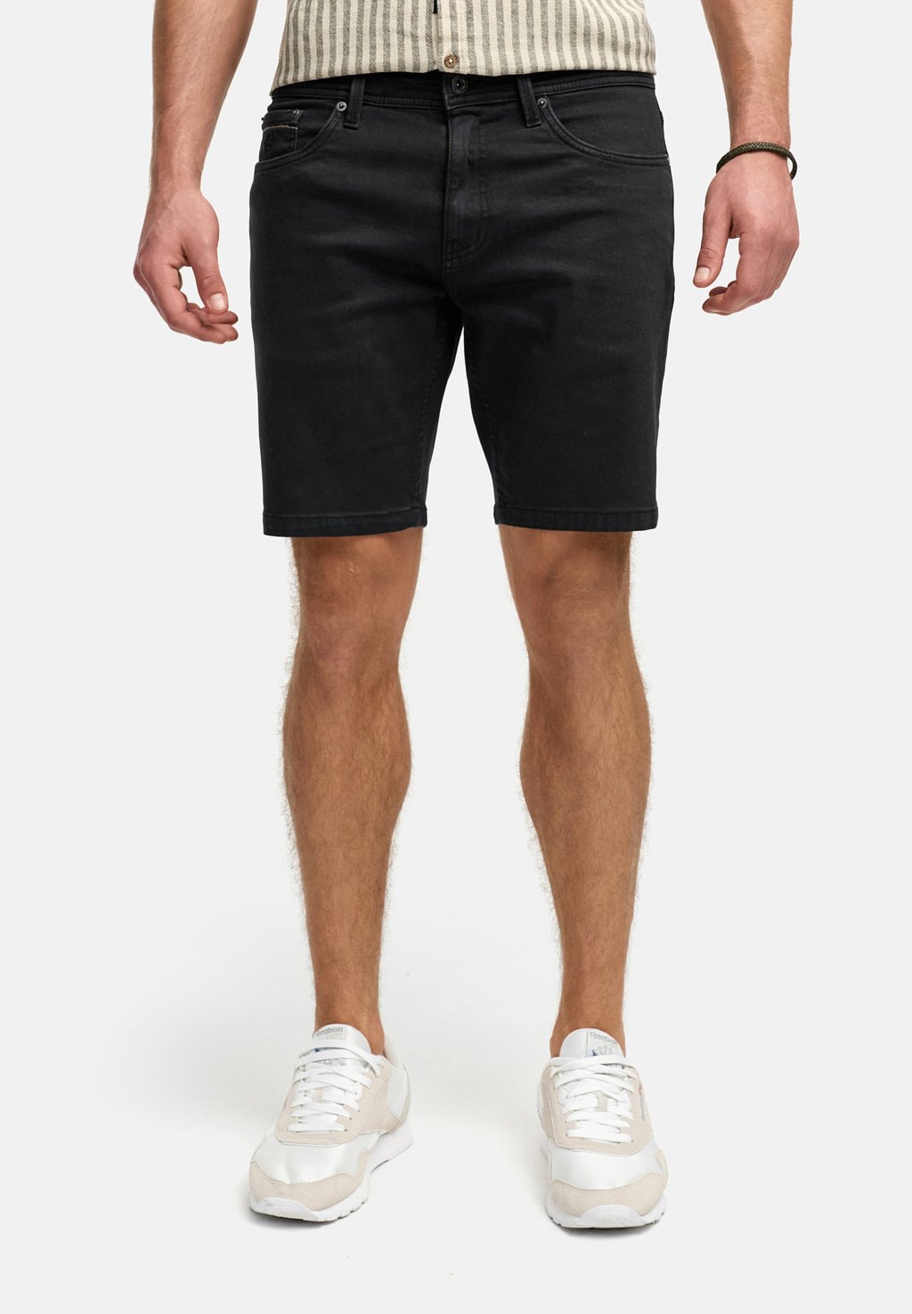 

Джинсовые шорты INSYMON INDICODE JEANS, черный