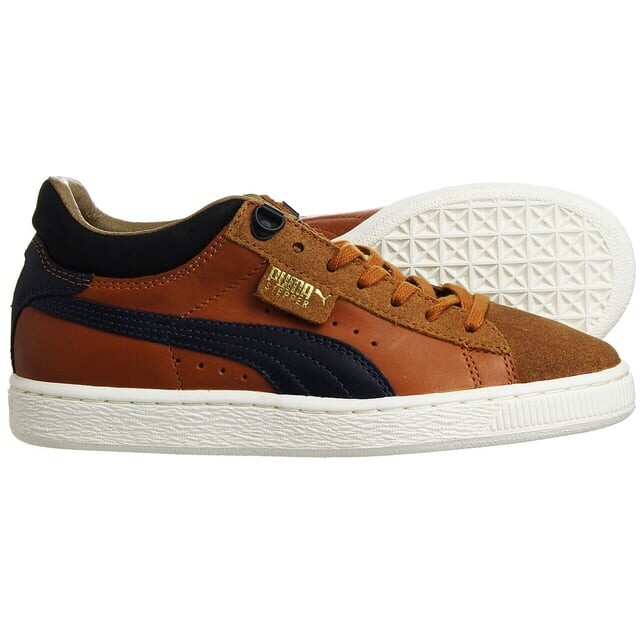 Мужские коричневые кроссовки Stepper Classic mmq коричневого цвета Puma, коричневый — фото 4