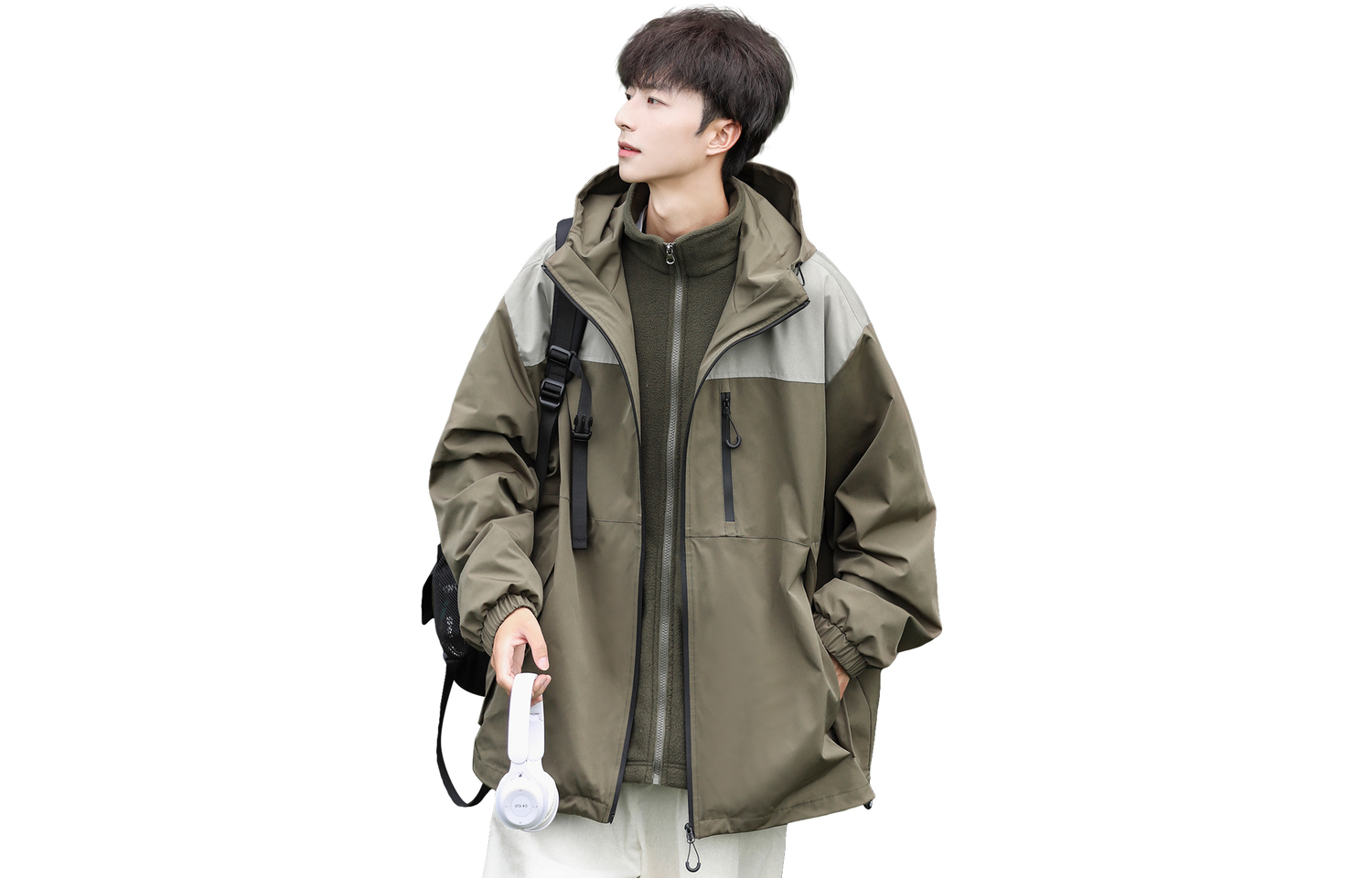 

MONTVOO Куртка Unisex, Desert Green[3-in-1 Two-Piece Set]