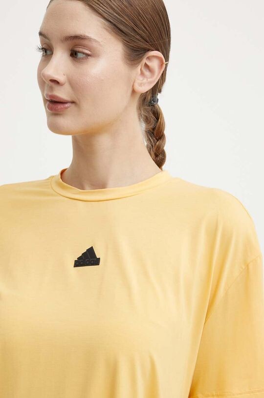 Футболка adidas, желтый — фото 4