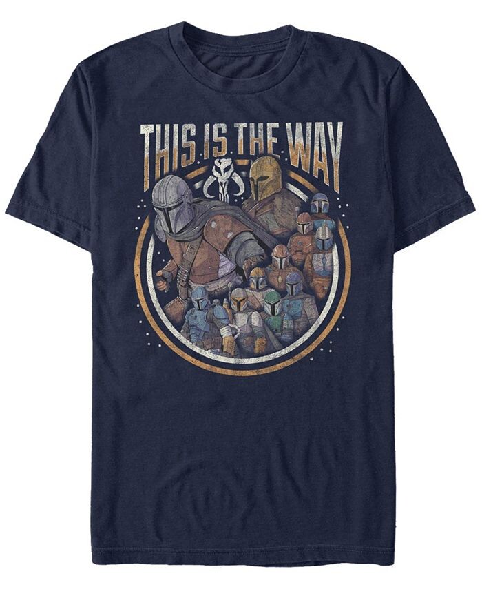

Мужская футболка The Way Group с короткими рукавами и круглым вырезом Fifth Sun, синий