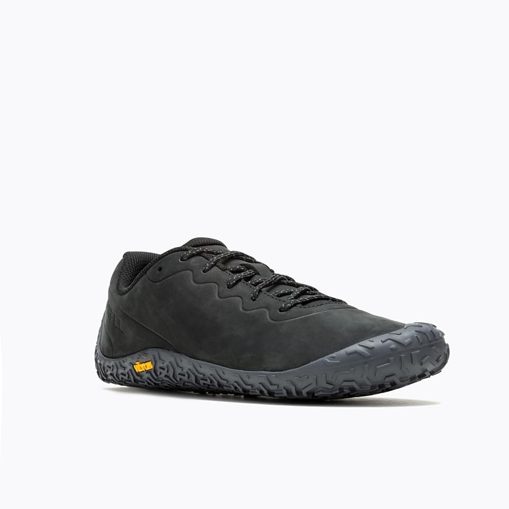 Мужские кроссовки для трейлраннинга Merrell Vapor Glove 6 из кожи, черный — фото 3