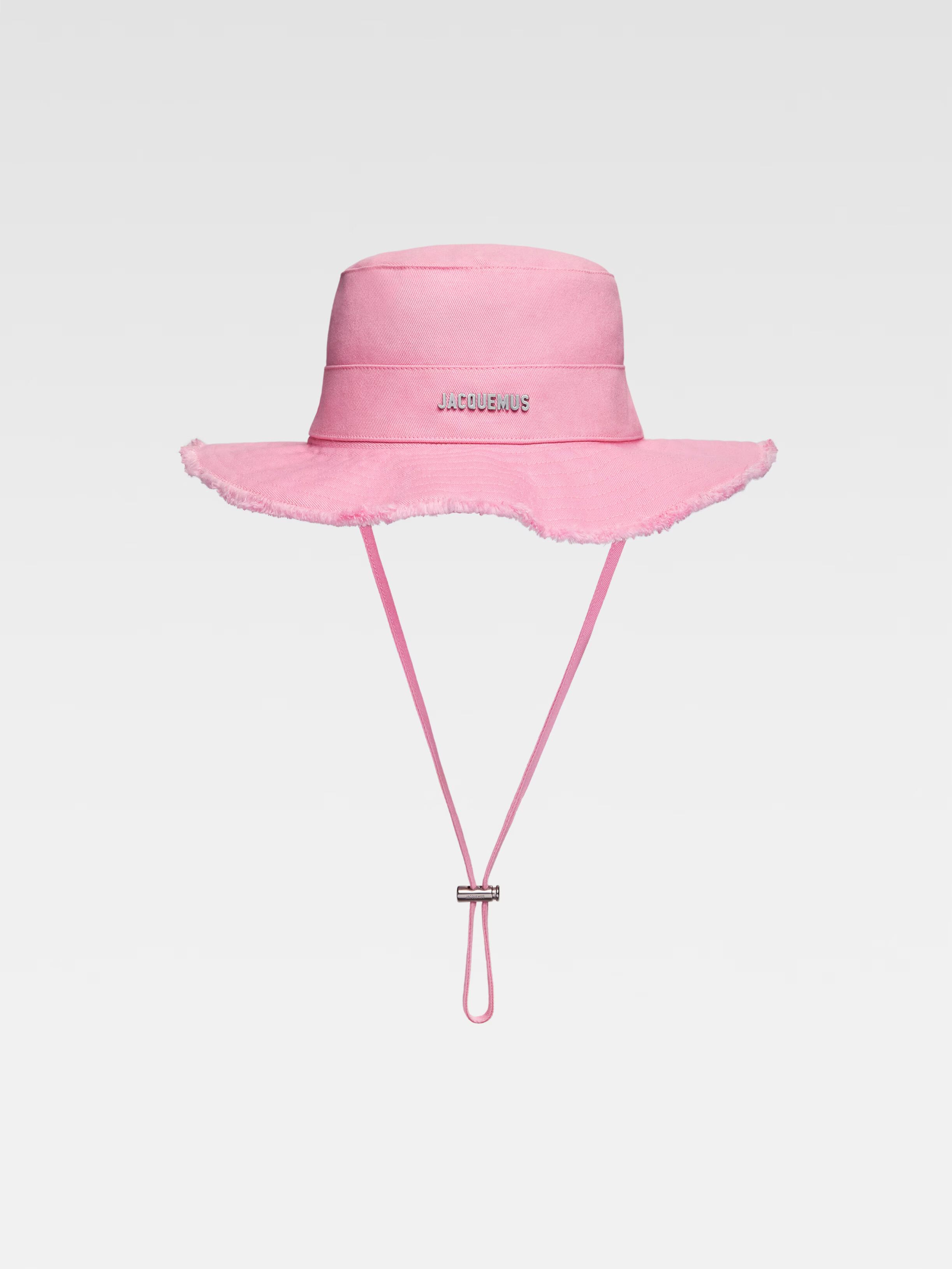 

Шляпа-ведро с большими полями JACQUEMUS The Artichaut bucket hat, цвет Light Pink