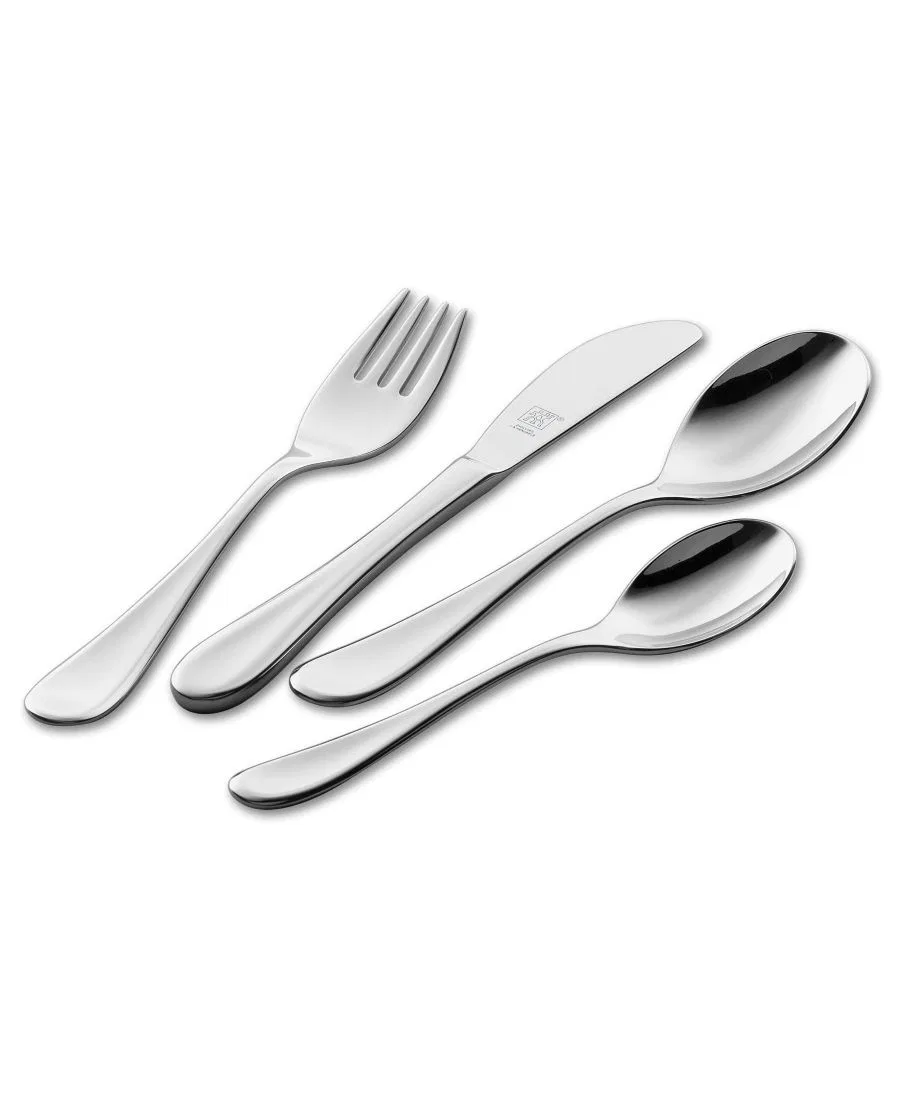 Детский набор столовых приборов Filou из 4 предметов Zwilling, стальной