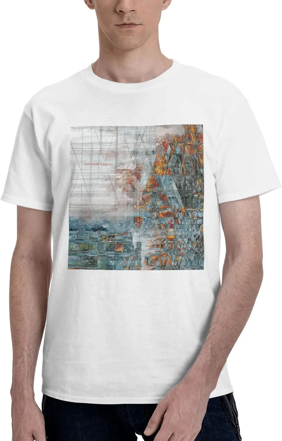 

Футболка мужская Comfy Short Sleeve Sports Cycling Crewneck Black Mnnok Fashion