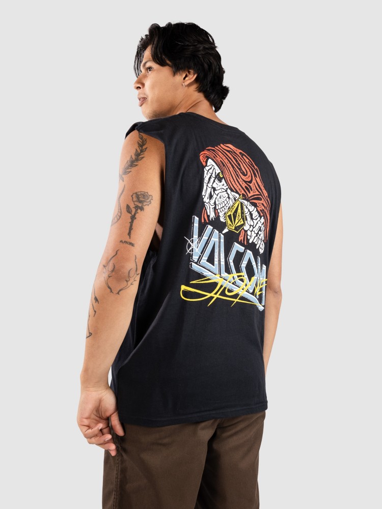 

Топ танк Volcom Dropped This Tank Top, antique black