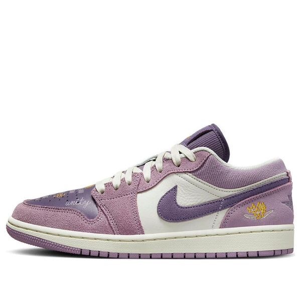 Кроссовки 1 low 'unity' Air Jordan, мультиколор