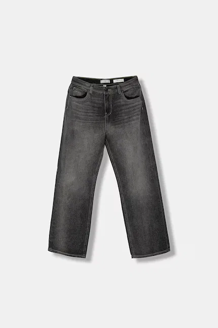 Джинсы детские из денима Guess, серый