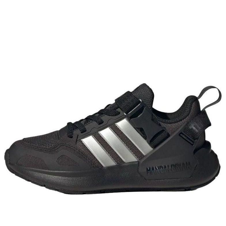 

Кроссовки (GS) adidas The Mandalorian Runner 'Star Wars Carbon Silver Metallic Core Black', черный