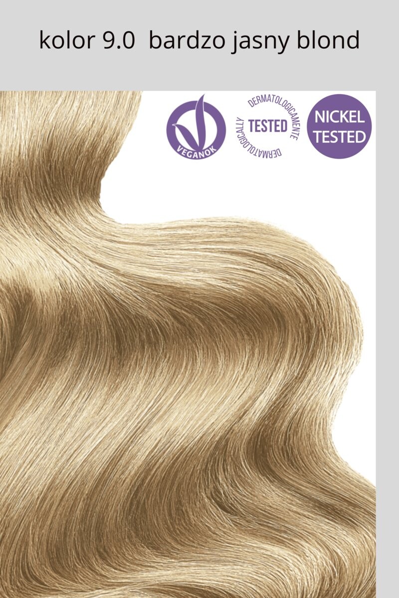 Flowertint, Стойкая краска для волос, серия Natural, 9.0 Очень Светлый Блондин — фото 2