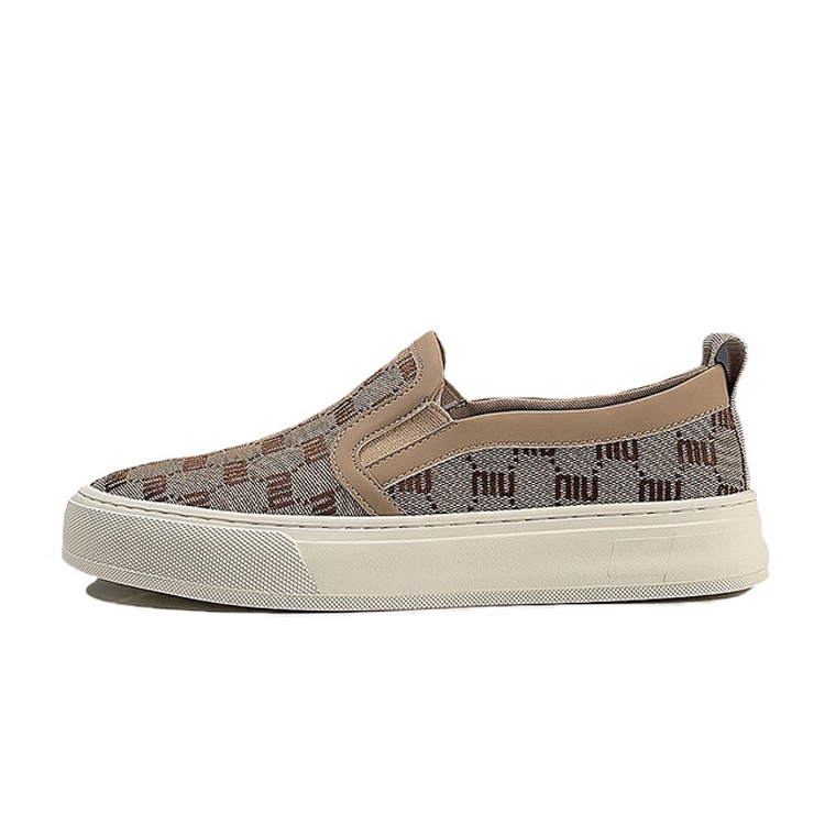 

SENJIALUO Мужские повседневные туфли мужские низкие черные хаки, цвет Khaki