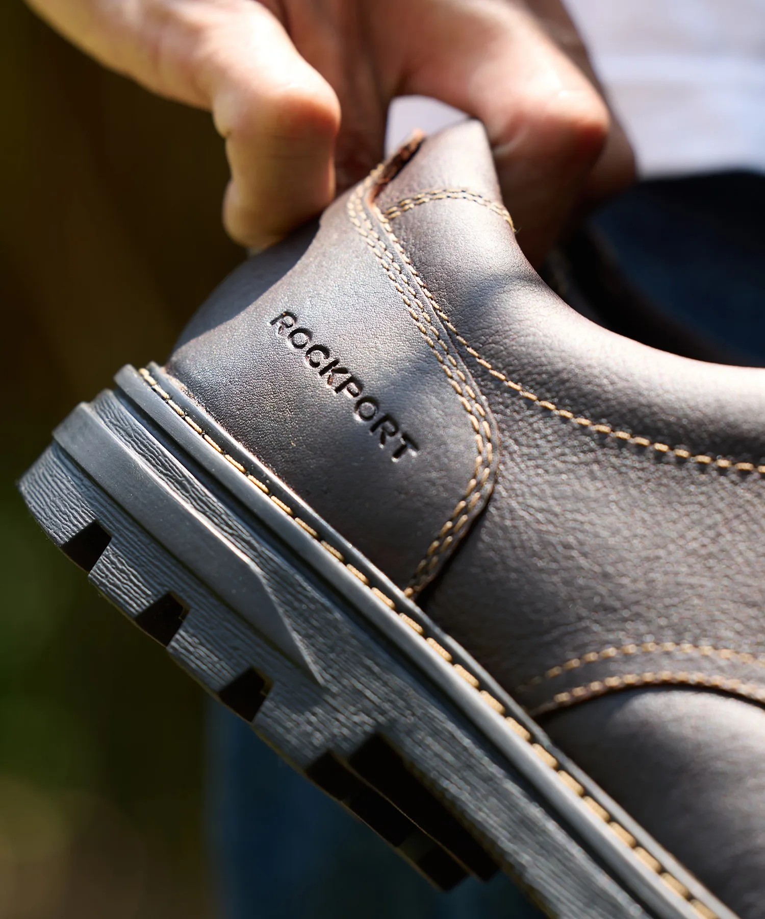 Мужские оксфорды ROCKPORT Weather or Not Mock Oxford — фото 4
