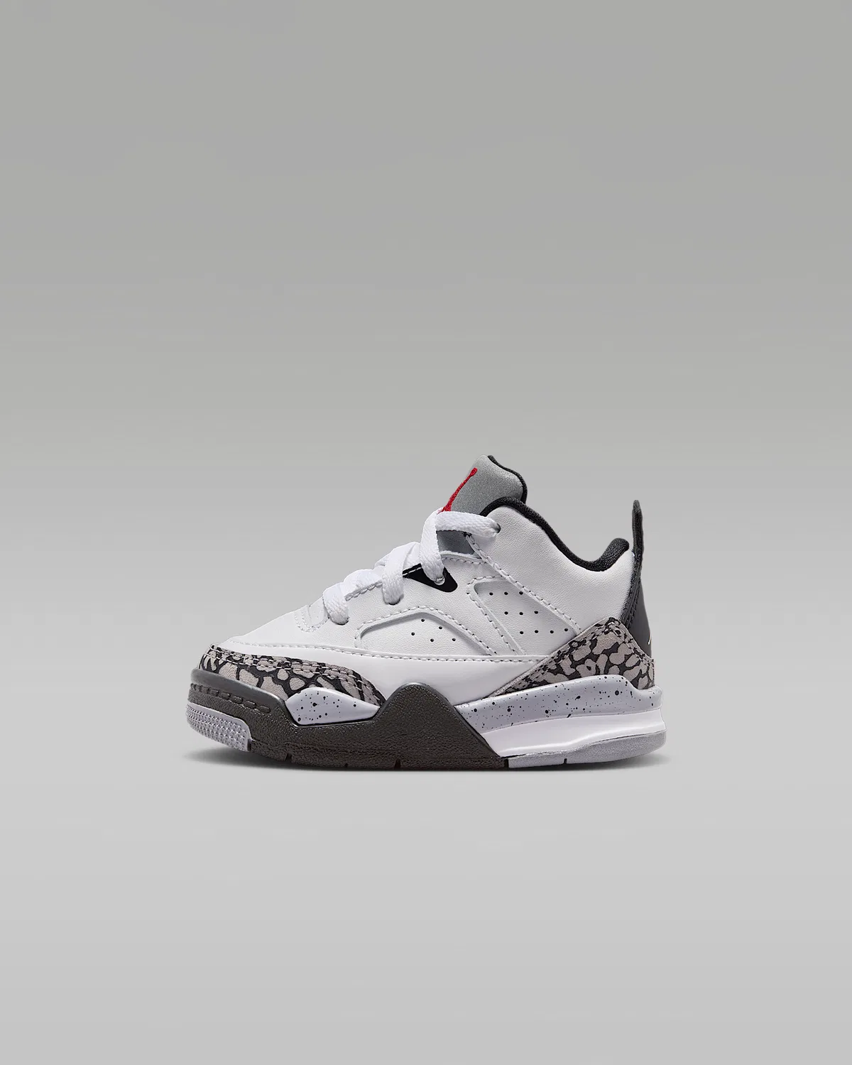 Кроссовки Jordan Son of Mars для малышей, White/Black/Cement Grey/Gym Red