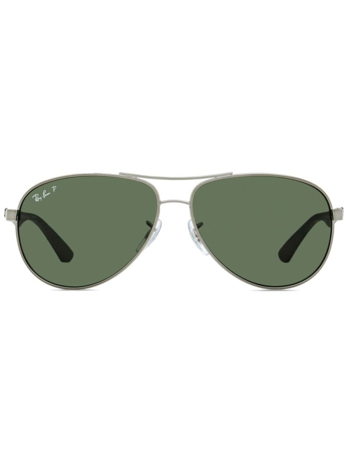 

Ray-Ban солнцезащитные очки-пилоты Carbon Fibre, серебристый