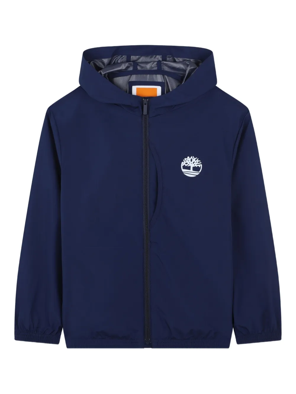 

Ветровка с капюшоном и логотипом Timberland Kids, синий
