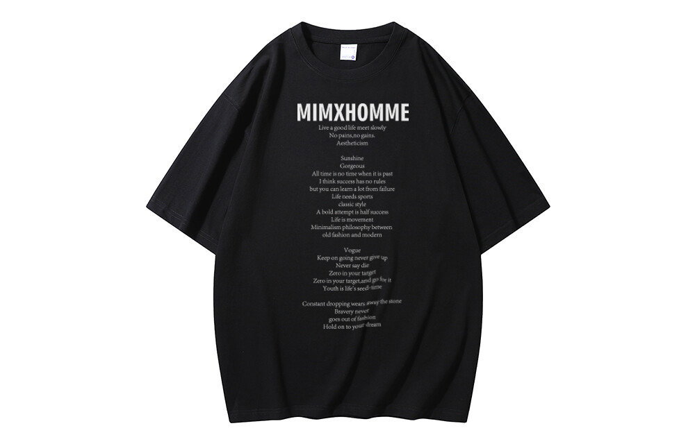 

Футболка унисекс Mimx Homme, темно-синий