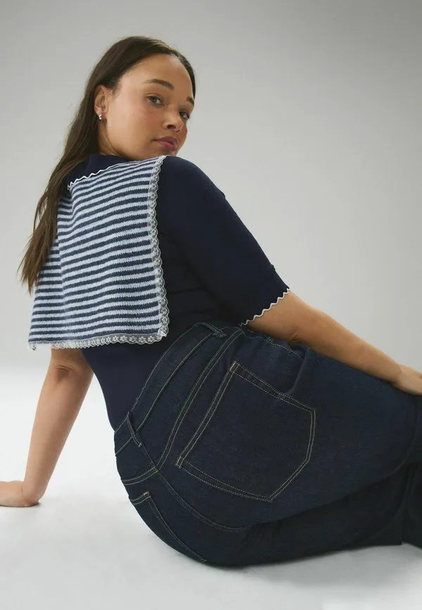 Укороченные джинсы прямого кроя Next, Denim Rinse — фото 4