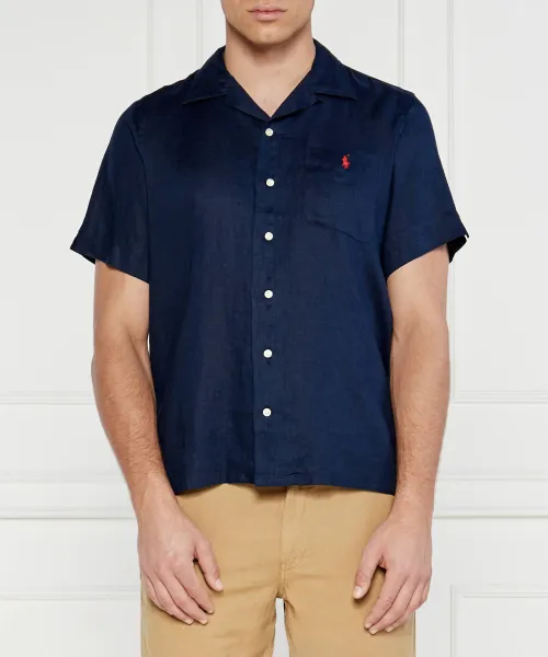 

Рубашка из льна Clady Classic fit Polo Ralph Lauren, синий
