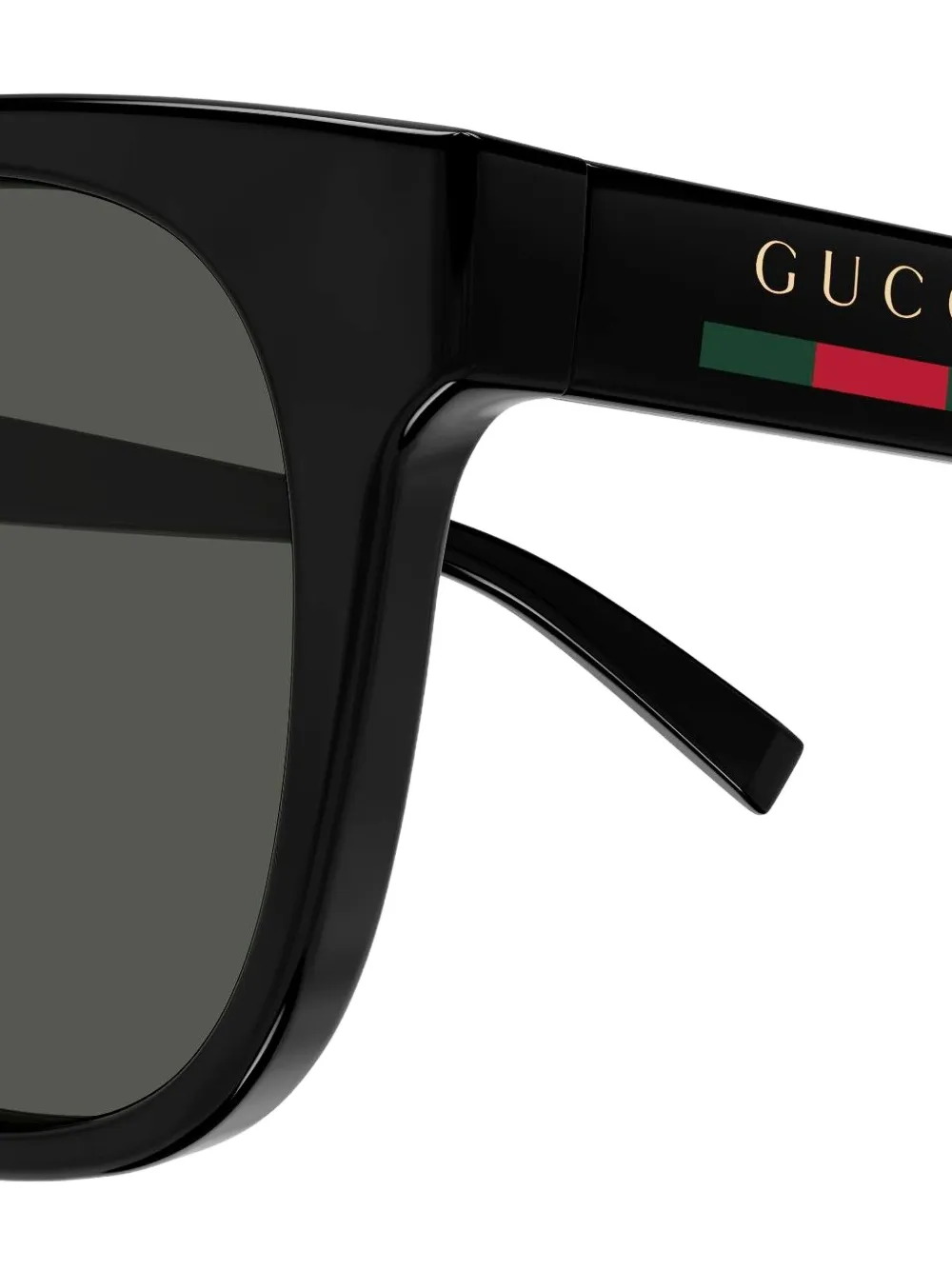Солнечные очки GG1985S с полосками Gucci, черный — фото 3