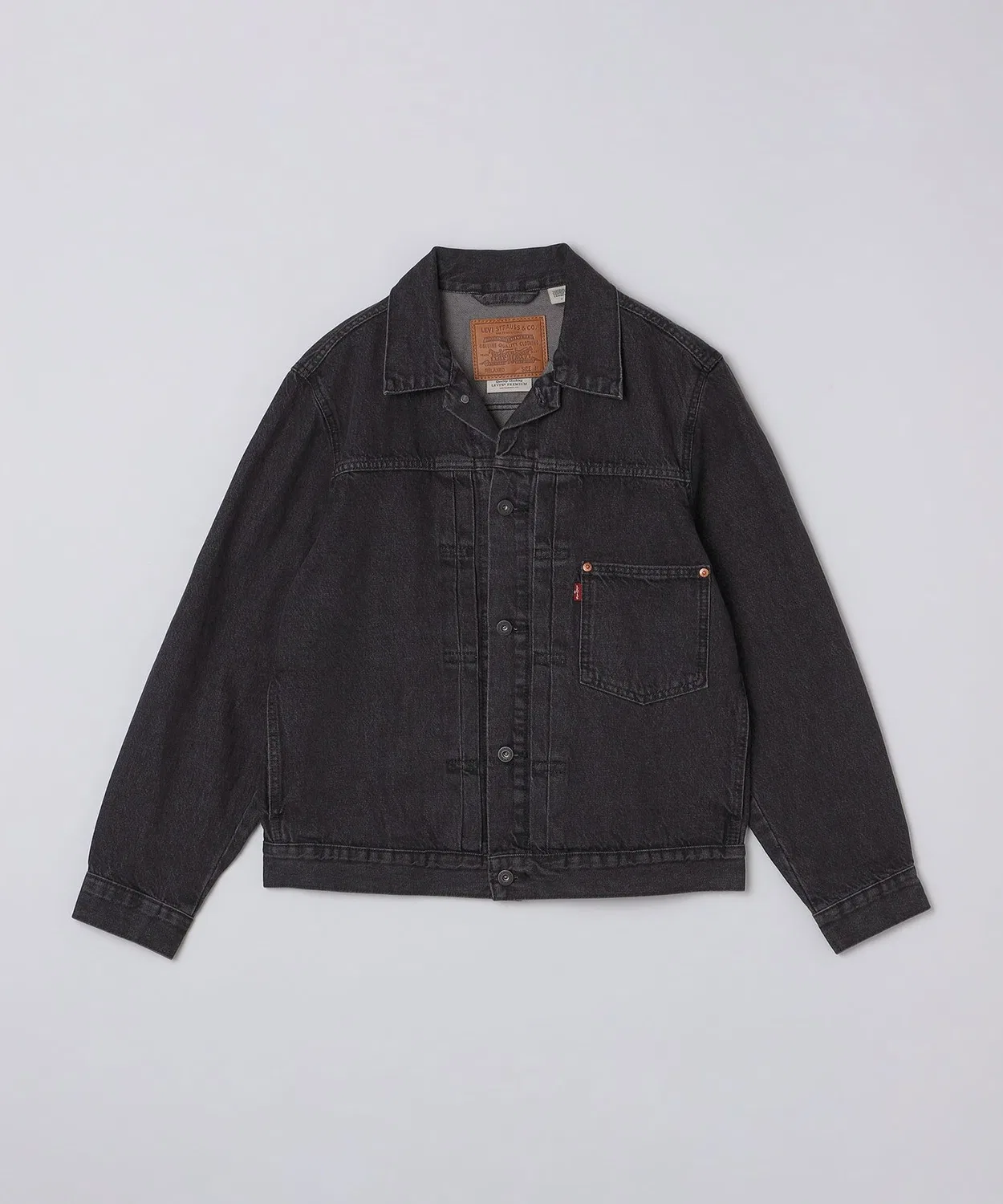 Куртка Type I Trucker Levi's джинсовая черная