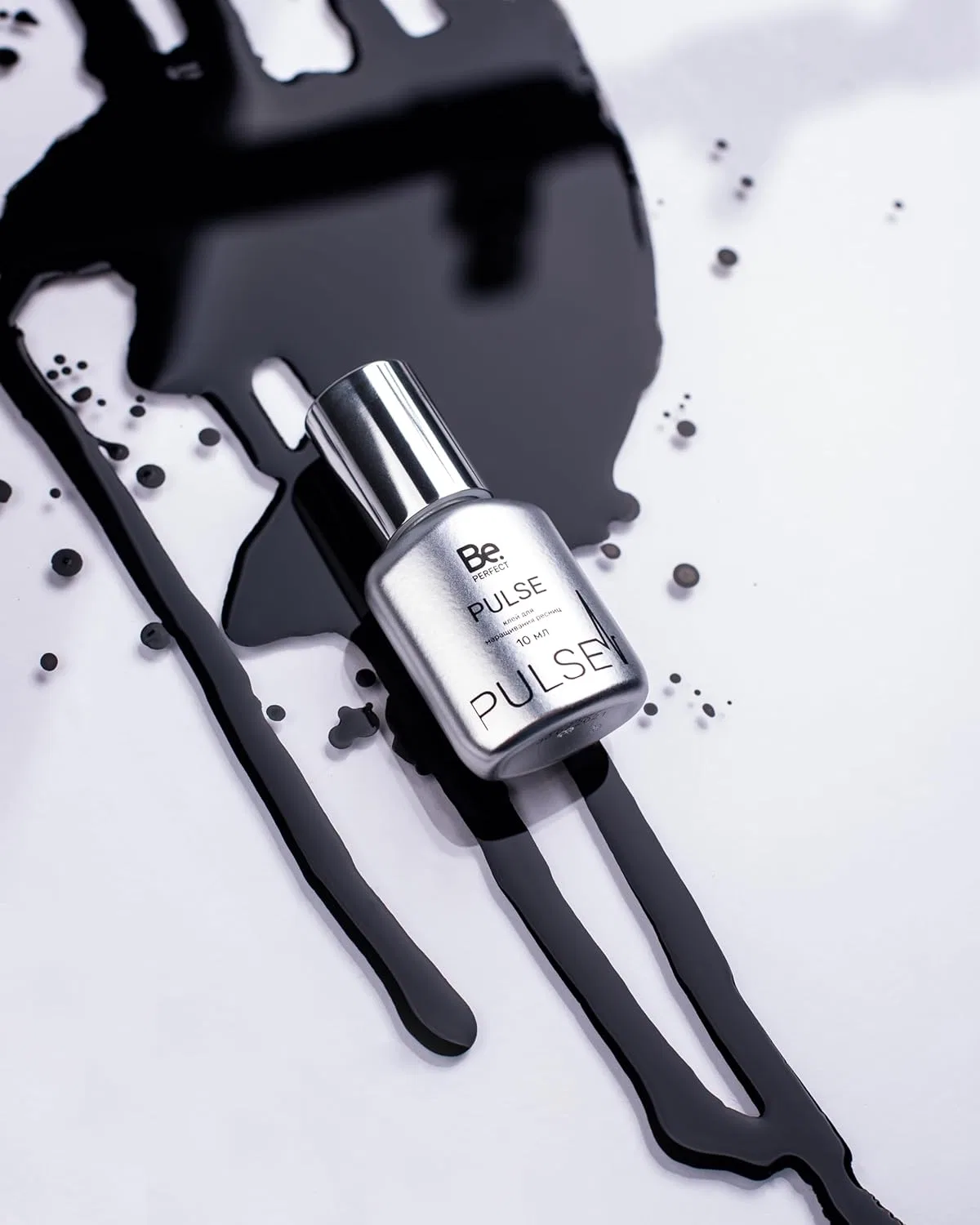 Клей для ресниц Beperfect Eyelas Glue Pulse, черный, 5 мл Be Perfect — фото 4