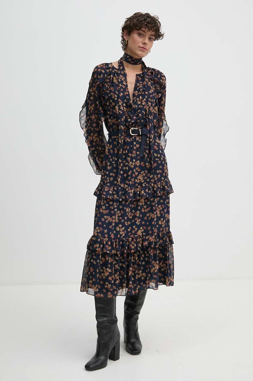 

Платье Lauren Ralph Lauren, темно-синий