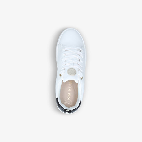 Легкие кроссовки на платформе из искусственной кожи Kg Kurt Geiger, черный — фото 2
