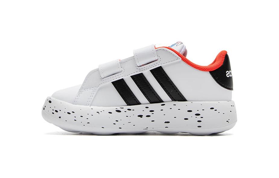 

Кроссовки Adidas Grand Court 2.0 101 Sportswear Cloud White Core Black Bold Orange TD, белый/черный