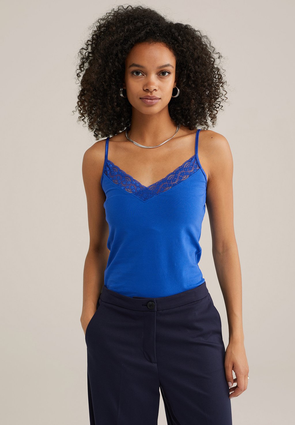 

Топ SINGLET WE Fashion, синий