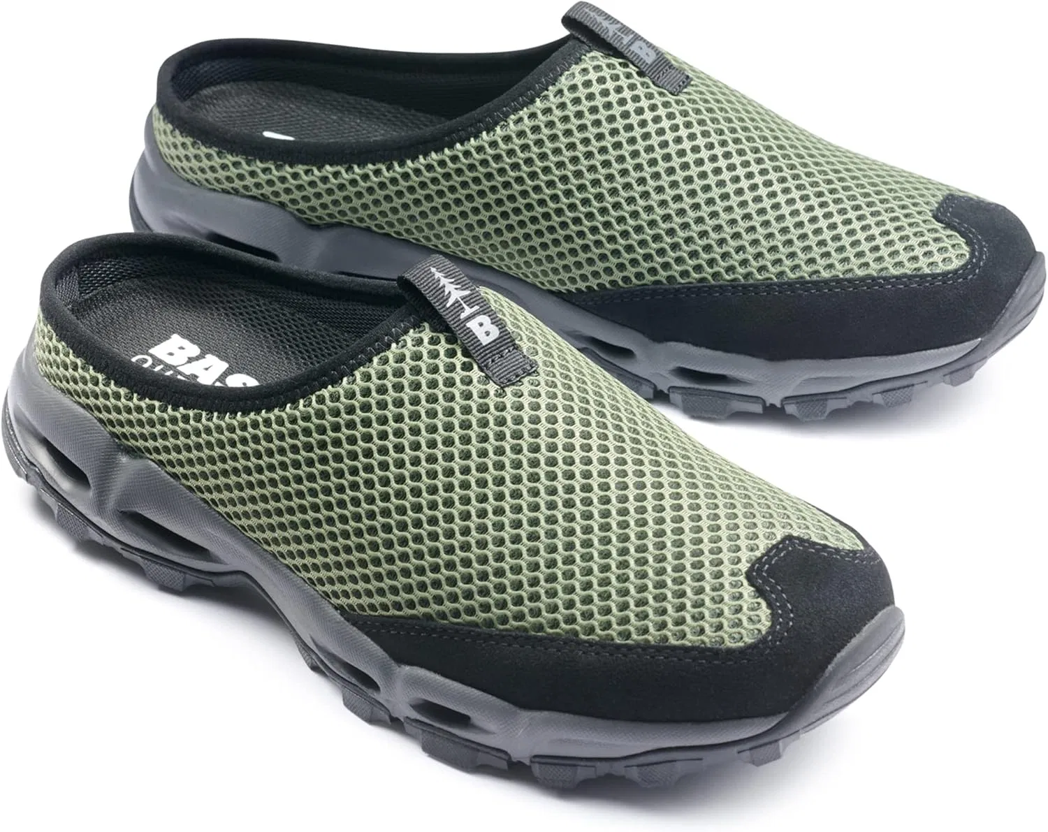 Шлепанцы BASS Outdoor Herren Aqua MeshWassersportschuh, Deep Lchn Gn — фото 2