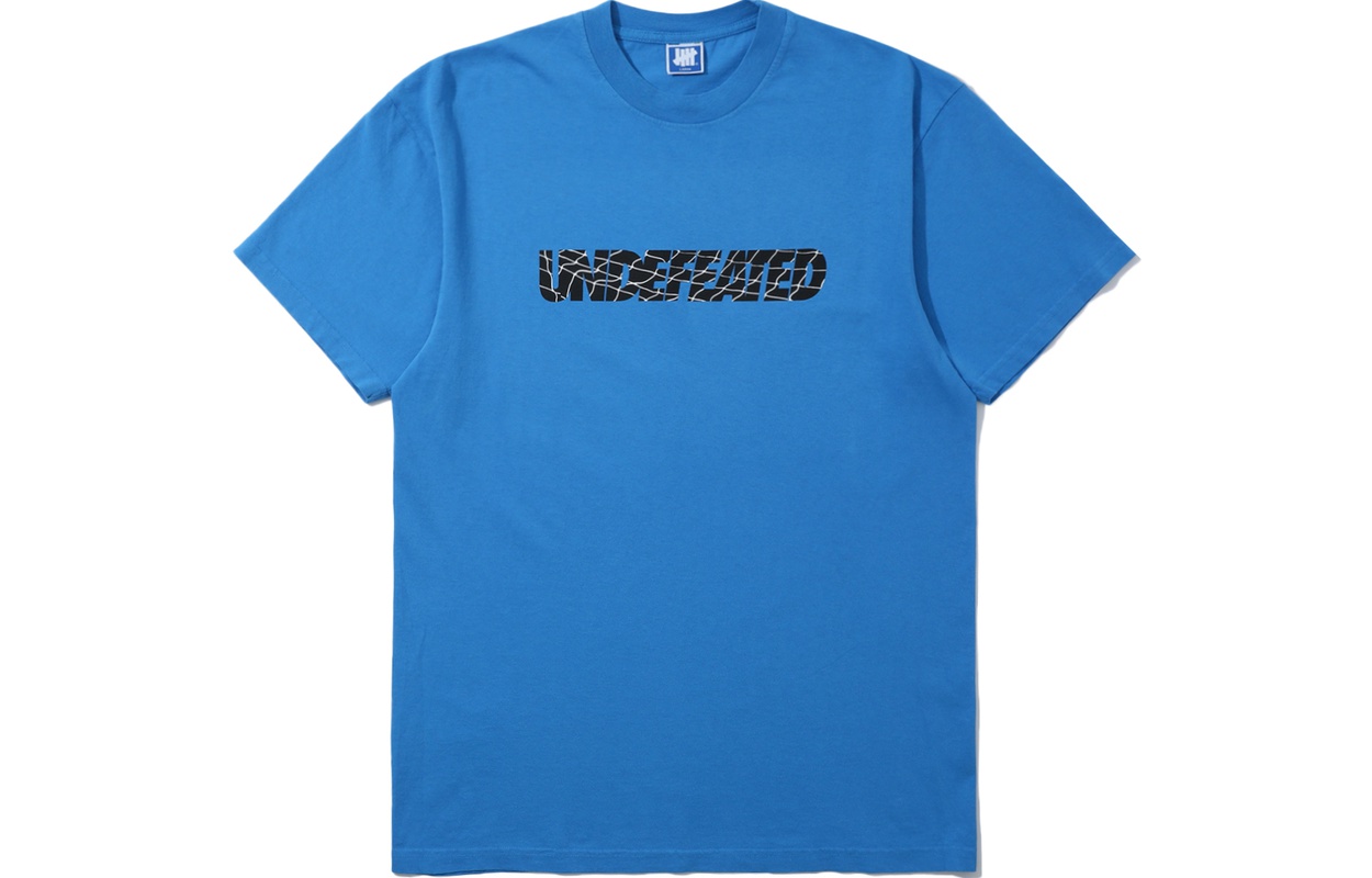 

Футболки унисекс с круглым вырезом, умеренно прямой крой Undefeated, синий blx
