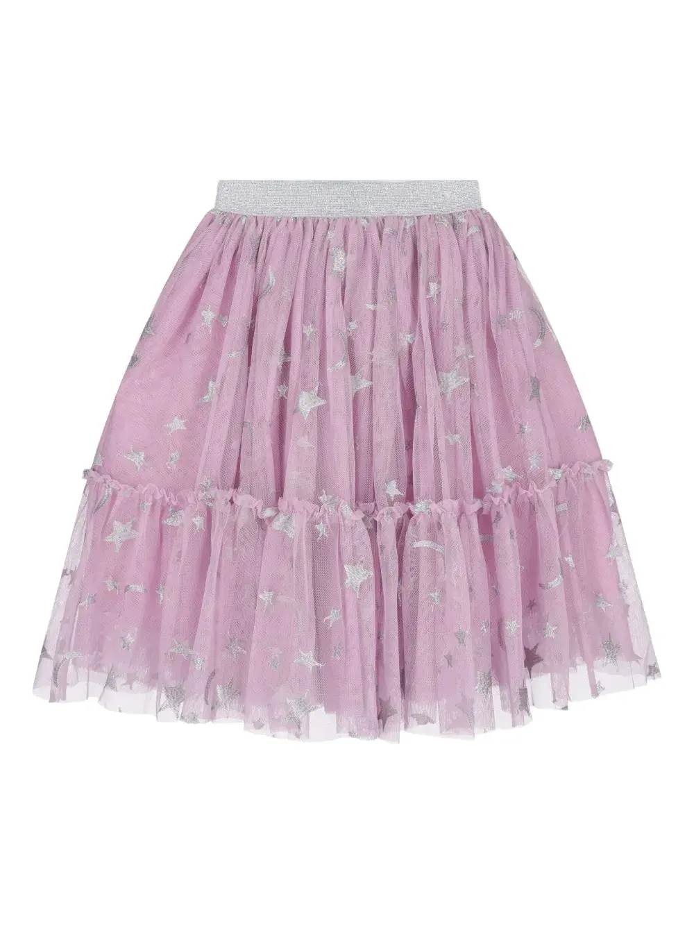 

Юбка из тюля с вышивкой Stella Mccartney Kids, розовый