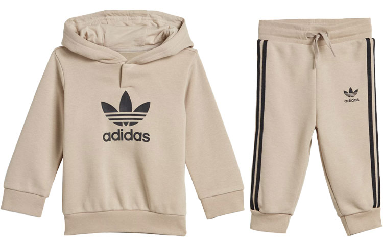 Детский комбинезон Adidas Originals, светло-хаки — фото 2