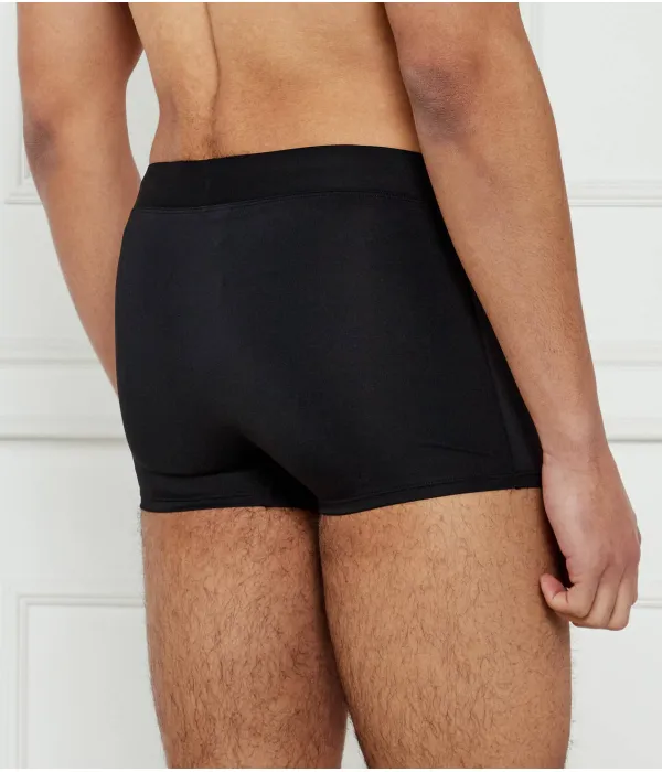 Пляжные шорты Slim fit Tommy Hilfiger Swimwear, черный — фото 2