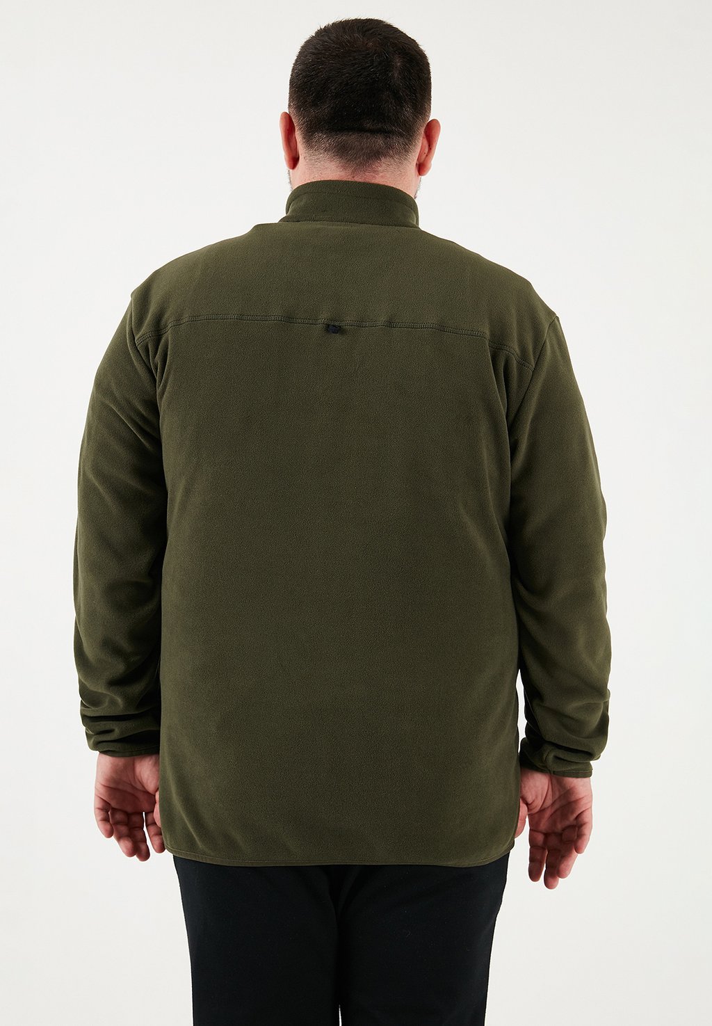 

Флисовый джемпер PLUS SIZE Buratti, хаки