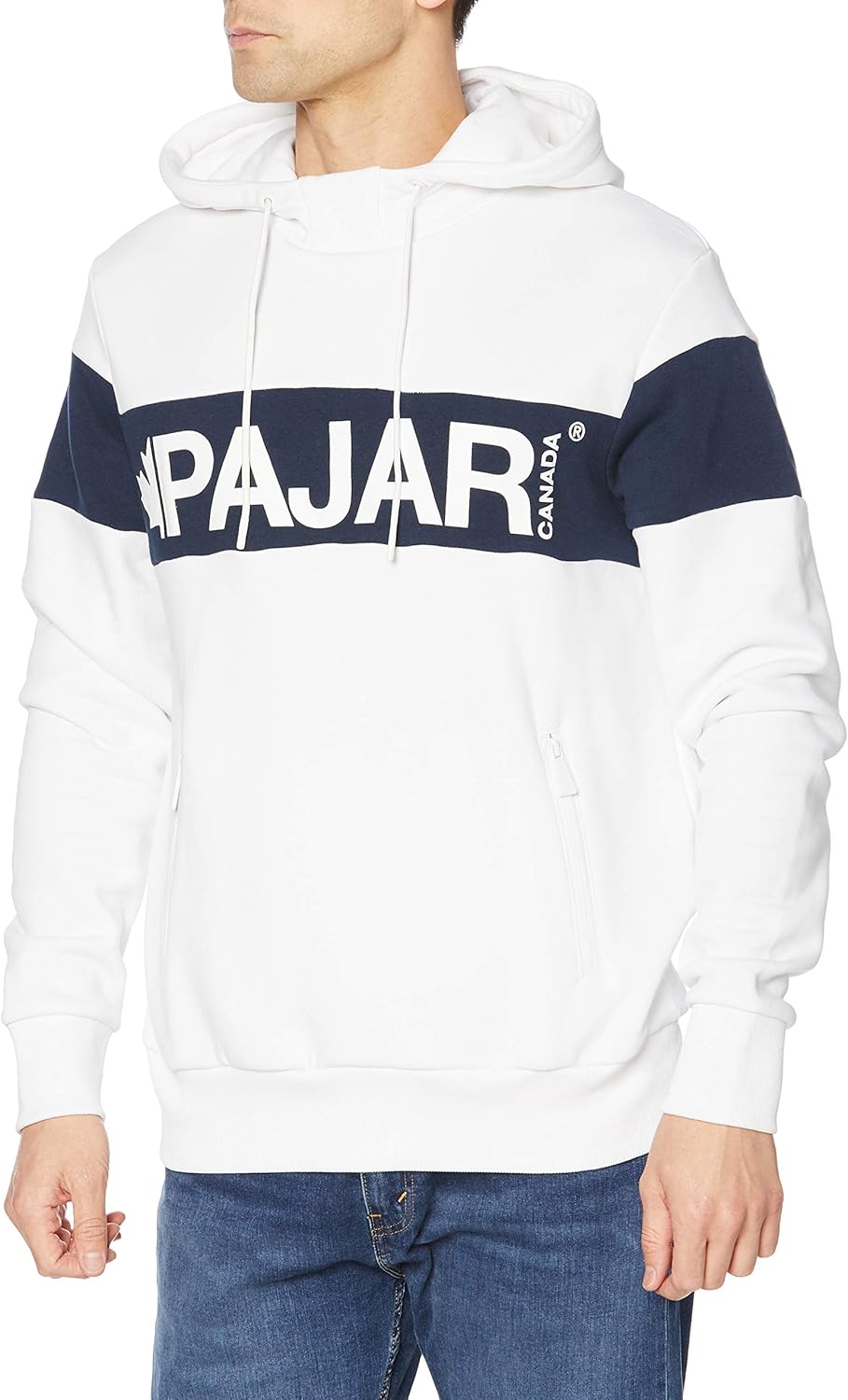 

Мужская толстовка с капюшоном Pajar Greg, белый/синий