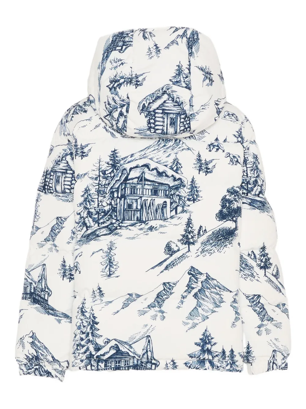 

Куртка с капюшоном Mc2 Saint Barth Kids, белый