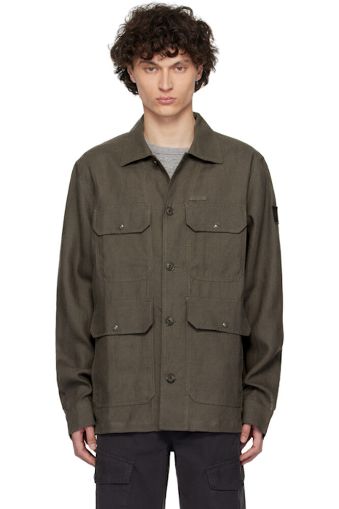 

Рубашка цвета хаки Forge Belstaff