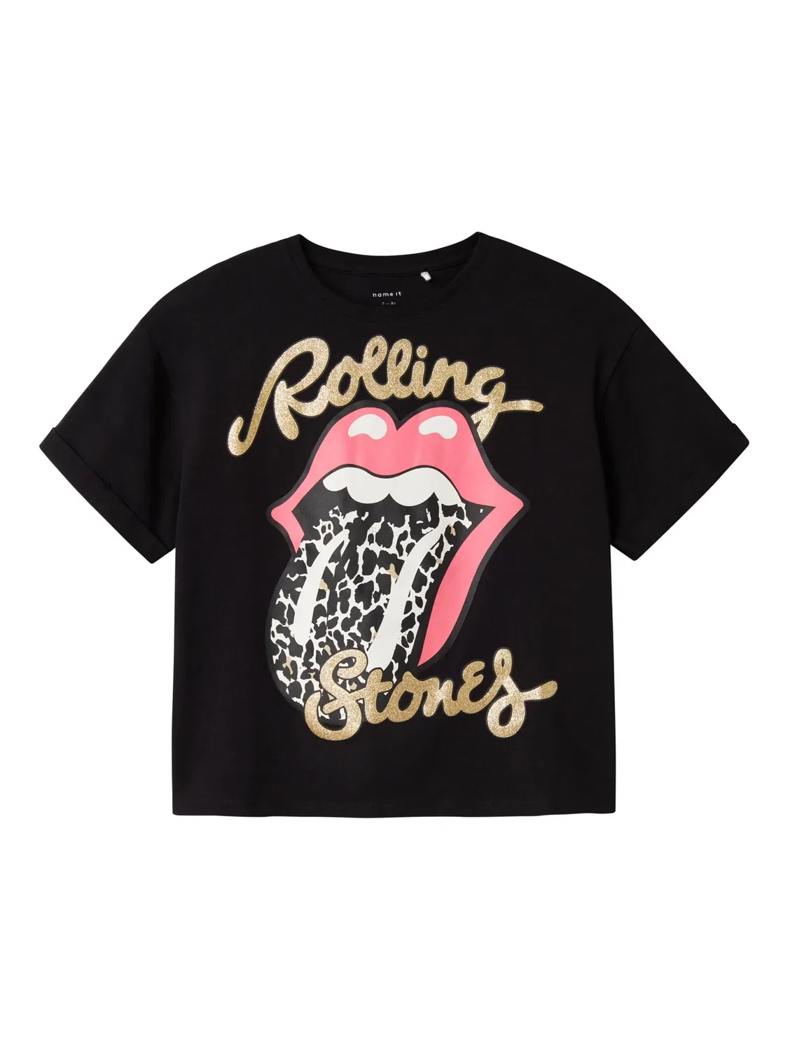 Футболка с принтом Rolling Stones Name it, черный